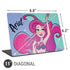 Disney Princess Ariel Art Universal Laptop 11in (8.8 x 6.2in) Skin